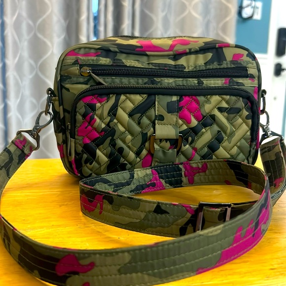 lug Handbags - Lug Carousel in Camo Orchid